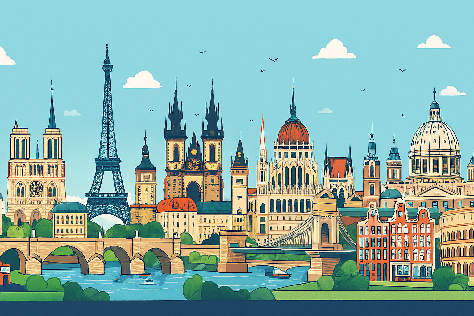 Où Partir 3 Jours en Europe ? 15 Destinations Incontournables à Moins de 200€